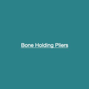 Bone Holding Pliers